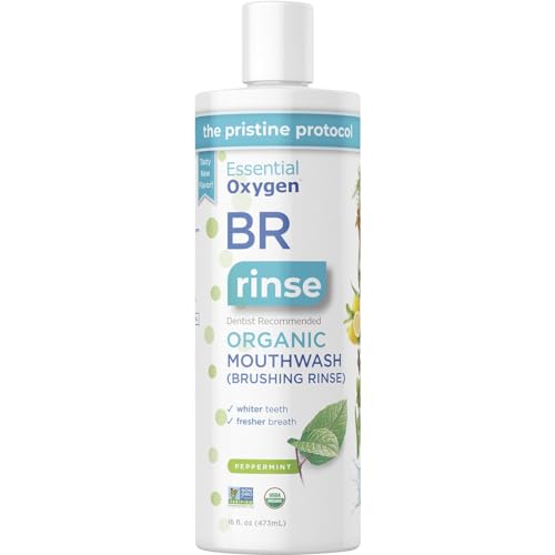 ESSENTIAL OXYGEN BRUSHING RINSEOG2PPRMNT 16 Fl Oz pack 3
